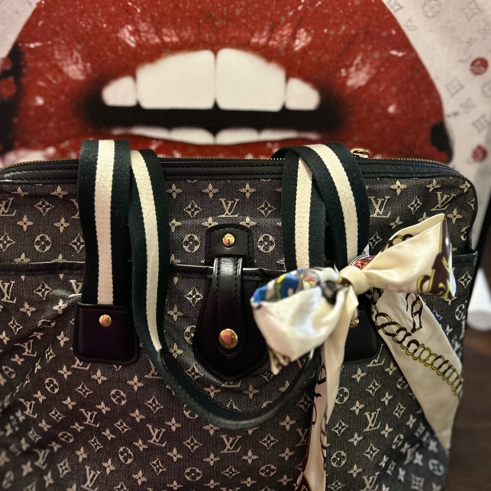 Louis Vuitton Monogram Canvas Mini Lin Tote Bag